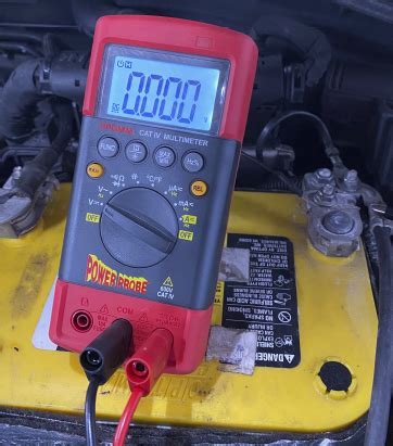 troy bilt voltage drop test|troy bilt battery voltage test.